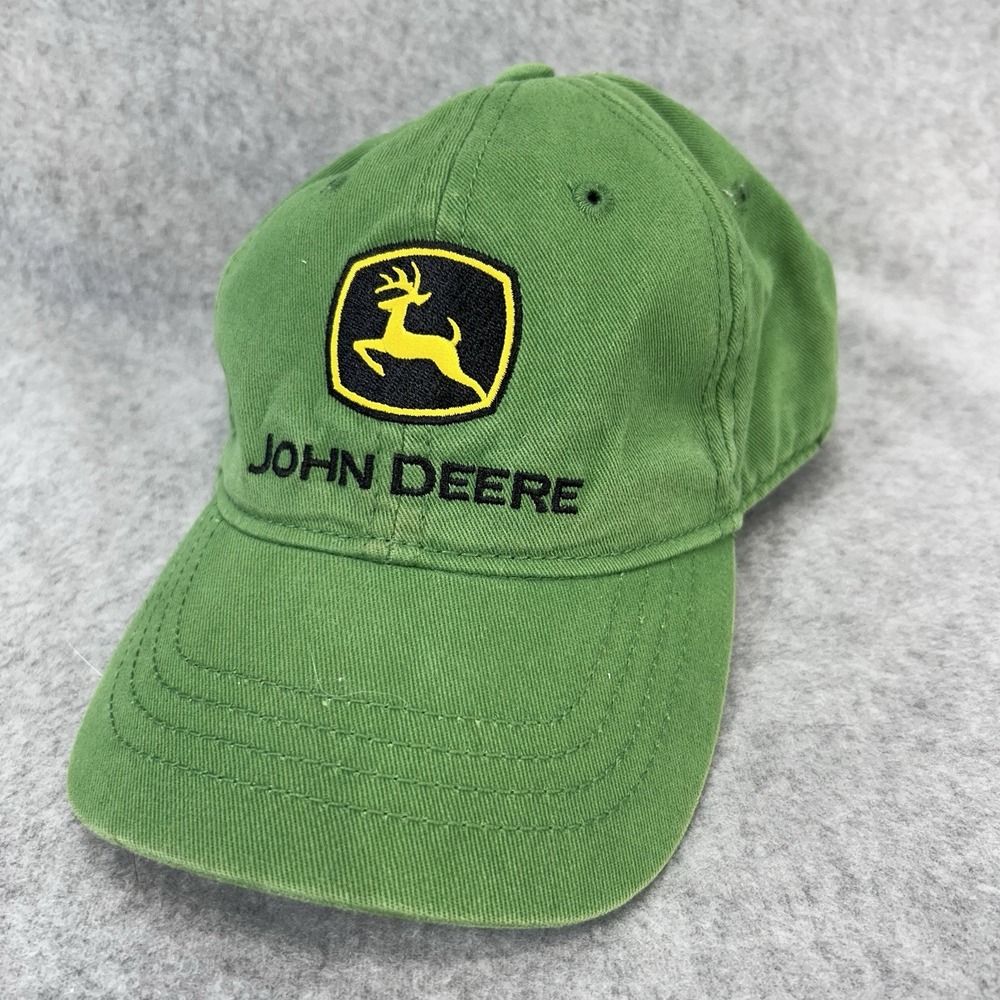 John Deere Logo Toddler Green John Deere Baseball Hat Adjustable OS